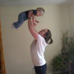 Baby workout overhead press 2