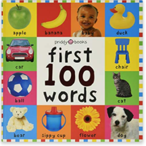 Books for 6-12 month olds, First 100 Words