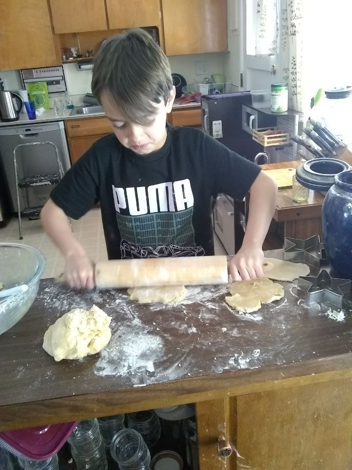 Making Sugar Cookies
